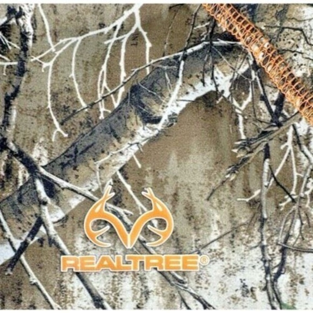 Realtree Edge Camo Performance Shirt Mens L Green Brown Long Sleeve Stretch Hunt - Picture 5 of 9